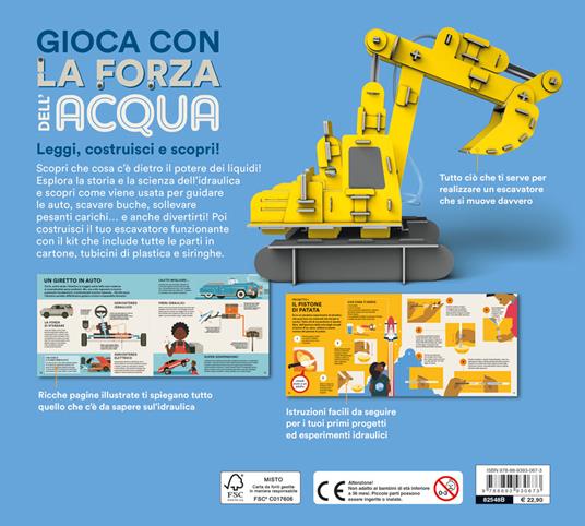 Gioca con la forza dell'acqua e scopri l'incredibile scienza dei liquidi. Con Prodotti vari - Rob Beattie - 3