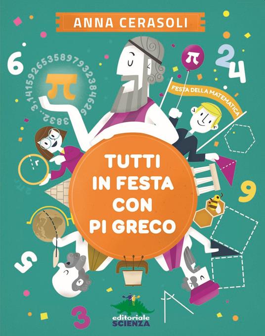 Tutti in festa con Pi greco - Anna Cerasoli - copertina