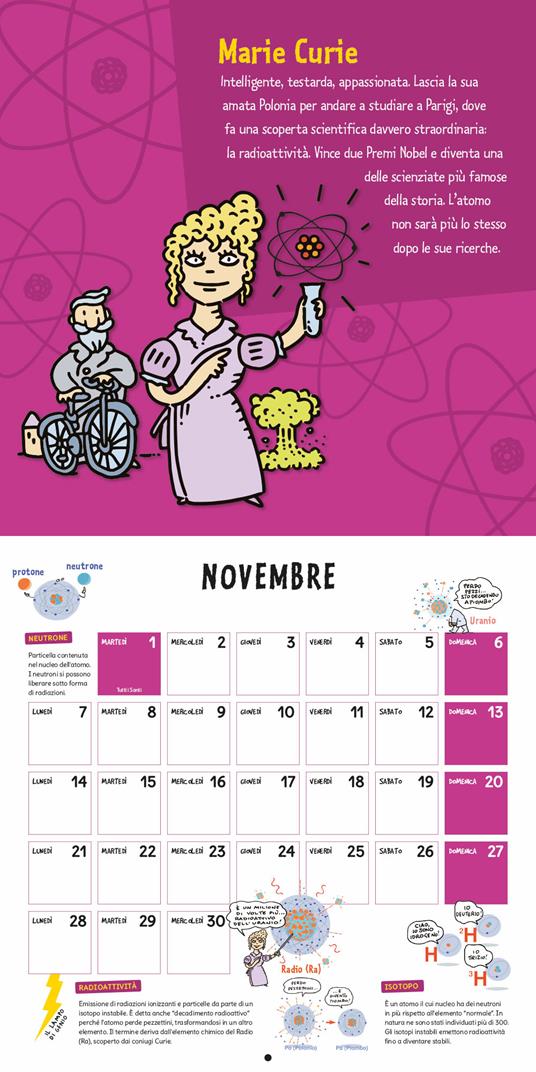 Un anno di lampi di genio. Calendario 2022 - Luca Novelli - 5