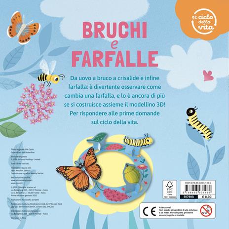 Bruchi e farfalle. Il ciclo della vita. Ediz. a colori - Laura Deo - 2
