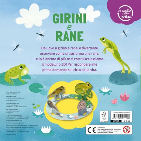 Girini e rane. Il ciclo della vita. Ediz. a colori - Laura Deo - 2