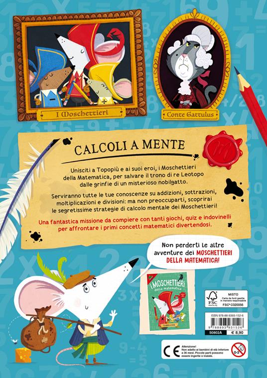 Calcoli a mente. I moschettieri della matematica - Jonny Leighton - 2