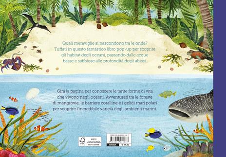 Sopra e sotto. Mari e oceani. Solleva le alette e scopri gli habitat marini - Harriet Evans - 3
