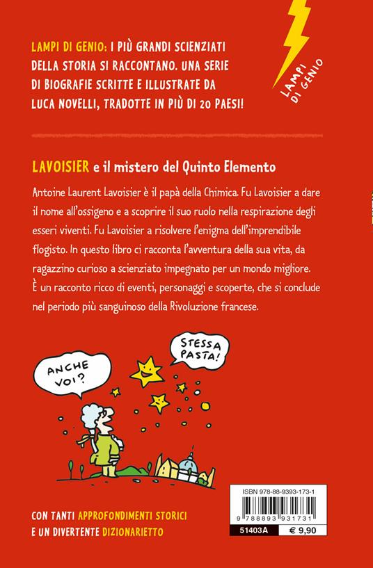 Lavoisier e il mistero del quinto elemento - Luca Novelli - 2