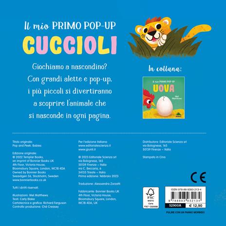 Cuccioli. Il mio primo pop-up. Ediz. a colori - Mel Matthews - 2