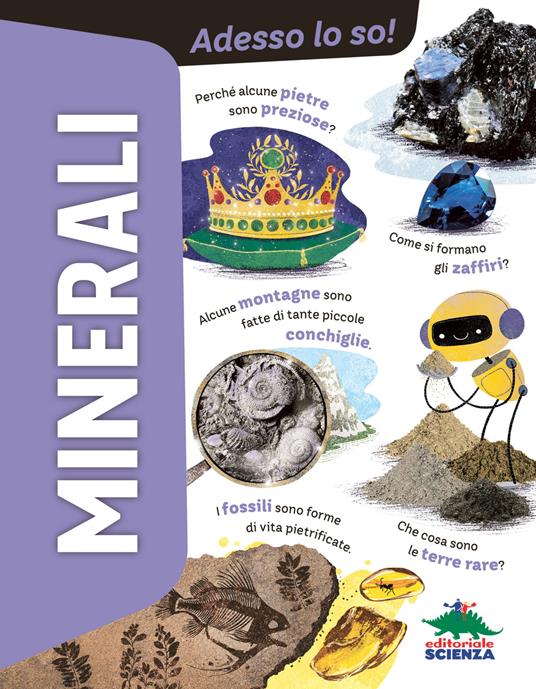 Minerali. Adesso lo so! Ediz. a colori - Laura Busato - copertina