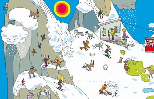 La montagna. Con più di 100 adesivi! Ediz. a colori - Agostino Traini - 3