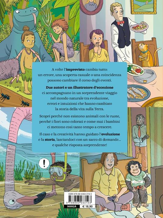 Ops! 20 imprevisti che hanno cambiato l’evoluzione e la storia - Telmo Pievani,Andrea Valente - 2