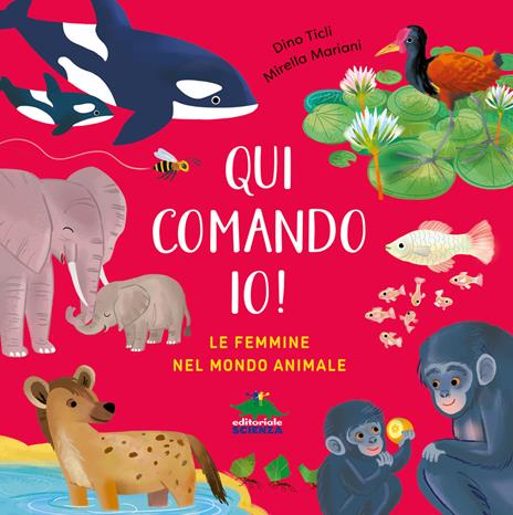 Qui comando io! Le femmine nel mondo animale. Ediz. a colori - Dino Ticli - copertina