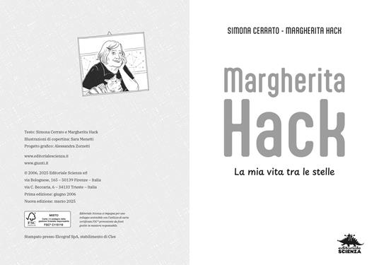 Margherita Hack. La mia vita tra le stelle - Simona Cerrato,Margherita Hack - 2