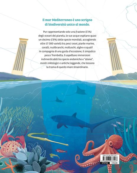 Cronache dal Mediterraneo. Storie biodiverse sotto le onde del mare. Ediz. a colori - Emilia Fulgido - 2