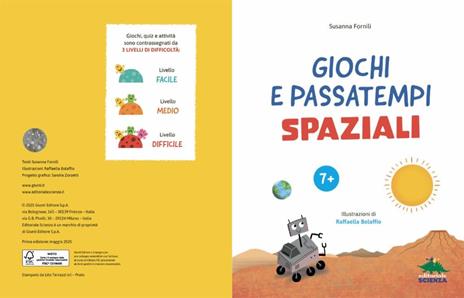 Giochi e passatempi spaziali. Ediz. a colori - Susanna Fornili - 2