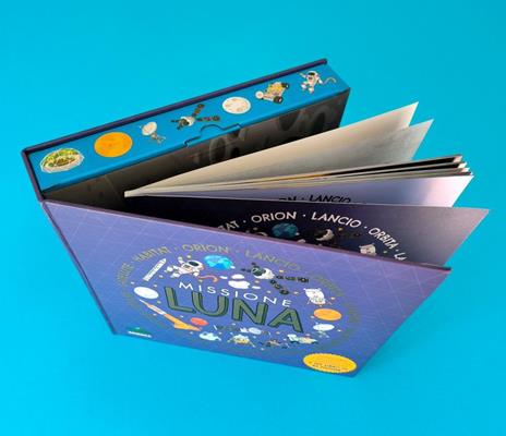 Missione luna. Ediz. a colori. Con modelli da costruire - Ben Hubbard - 3