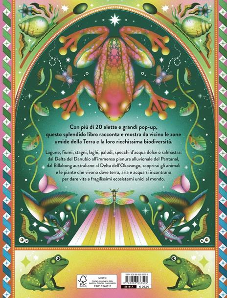 L'incredibile pop-up degli anfibi e altri e altri animali delle terre umide. Ediz. a colori - Ben Hoare - 5