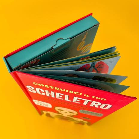 Costruisci il tuo scheletro e scopri come funziona il corpo umano. Ediz. a colori. Con modellino da costruire - Richard Walker - 3