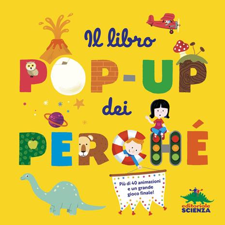 Il libro pop-up dei perché - Sylvie Baussier - copertina