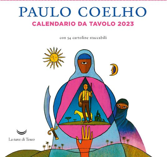 Calendario da tavolo 2023 - Paulo Coelho - copertina