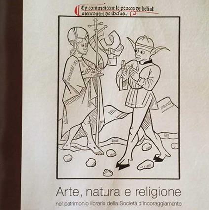 Arte, natura e religione nel patrimonio librario della società d'Incoraggiamento - copertina