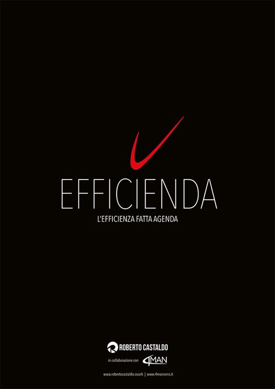 Efficienda. L'efficienza fatta agenda - Roberto Castaldo - copertina