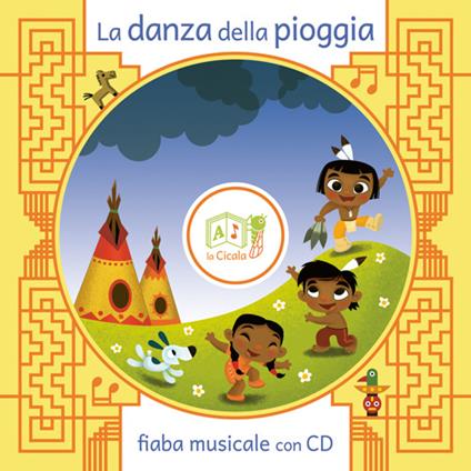 La danza della pioggia. Con CD Audio - Artemidoro - copertina
