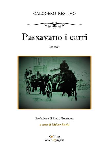 Passavano i carri - Calogero Restivo - copertina