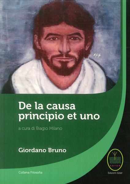 De la causa, principio et uno - Giordano Bruno - copertina