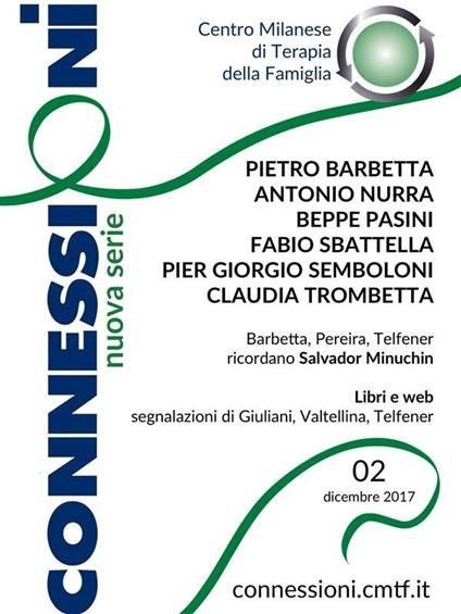 Connessioni. Rivista di consulenza e ricerca sui sistemi umani. Nuova serie. Vol. 2 - Centro milanese di terapia della famiglia - ebook