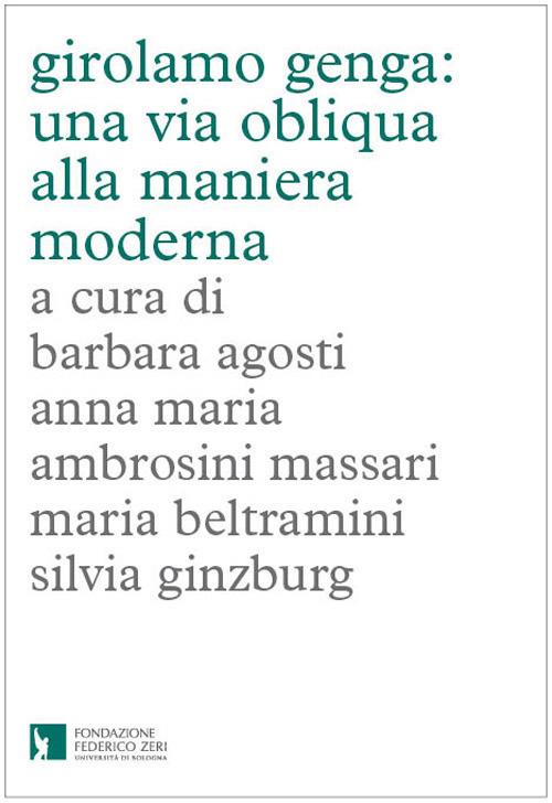 Girolamo Genga: una via obliqua alla Maniera moderna - copertina