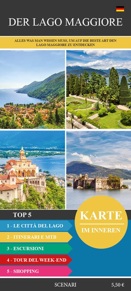 Der Lago Maggiore. Alles was sie Wissen Müssen um zu Besuchen der Lago Maggiore - copertina