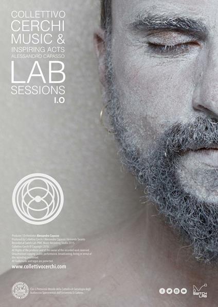Lab sessions. Audiolibro. CD Audio. Vol. 1: Music & inspiring acts. - Alessandro Capasso - copertina