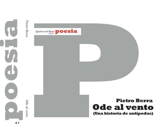 Ode al vento (Una historia de antipodas). Ediz. multilingue - Pietro Berra - copertina