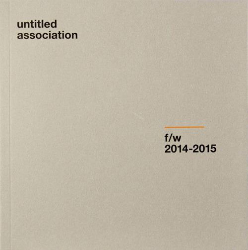 Untitled association f/w (2014-2015) - copertina