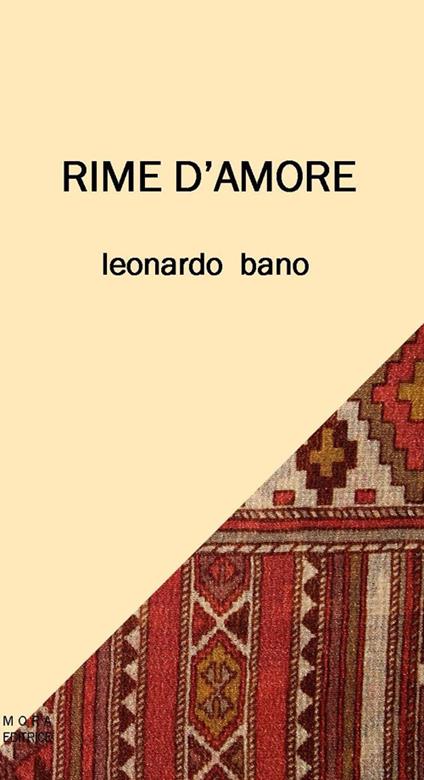 Rime d'amore - Leonardo Bano - copertina