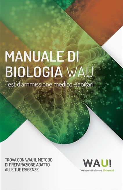 Manuale di biologia. Test d'ammissione medico-sanitari - copertina