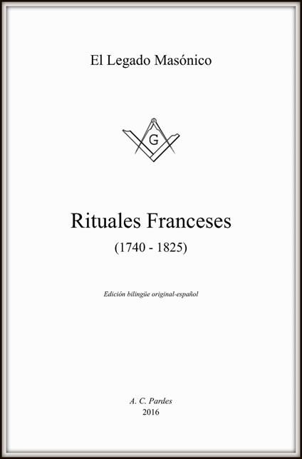 Rituales franceses (1740-1825). Ediz. francese e spagnola - copertina