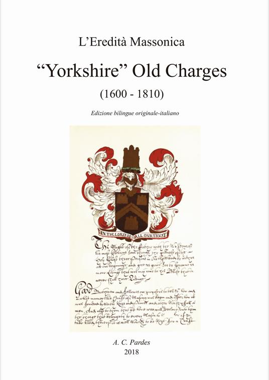Yorkshire old charges (1600-1806). Ediz. inglese e italiana - copertina