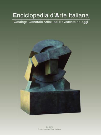 Enciclopedia d'arte italiana. Catalogo generale artisti dal Novecento ad oggi. Ediz. multilingue. Vol. 8 - copertina