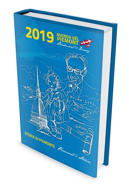 Agenda dël Piemont 2019. Storie piemontesi - copertina