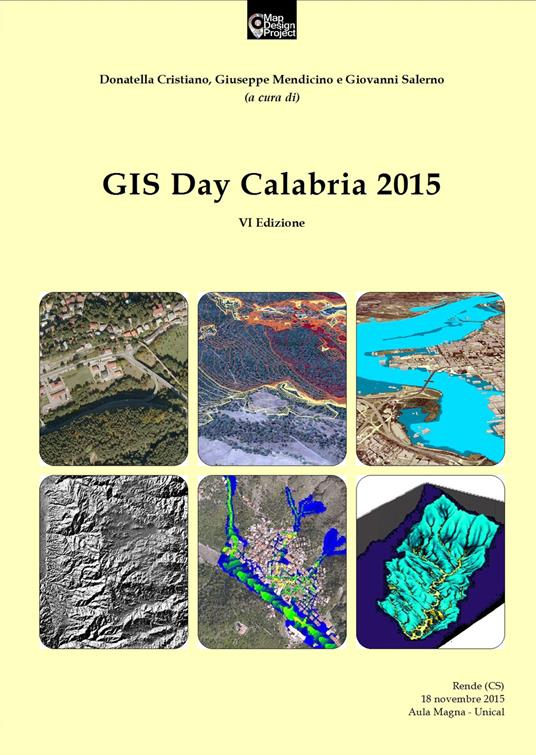 Gis day Calabria 2015. Ediz. italiana - copertina