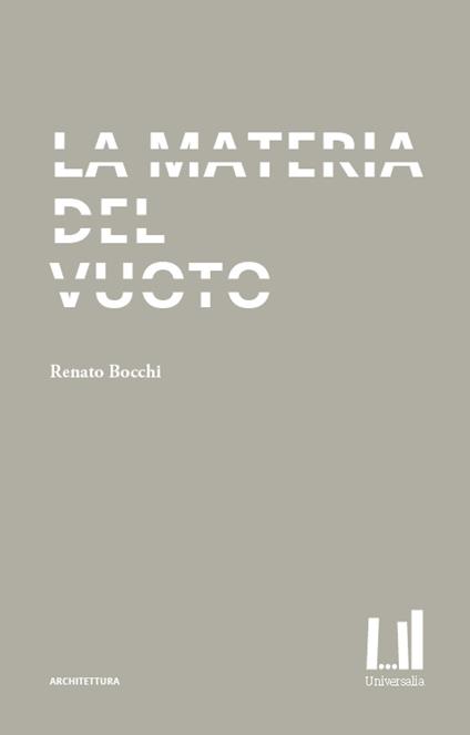 La materia del vuoto - Renato Bocchi - copertina