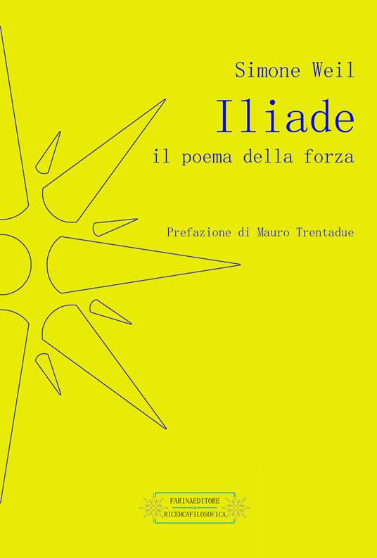 Iliade. Il poema della forza - Simone Weil - copertina