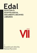 EDAL: egyptian & egyptological documents archives libraries (2018). Vol. 7