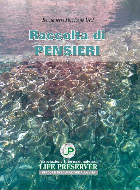 Raccolta di pensieri - Bernadette Perricone - copertina