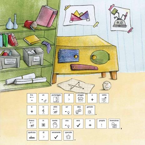 L'invenzione che ho inventato. InBook. In CAA (Comunicazione Aumentativa Alternativa). Ediz. a colori - Alice Montagnini - 2