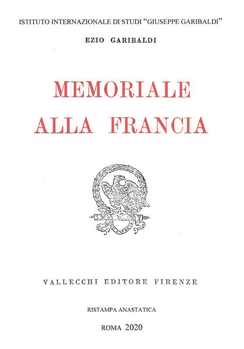 Memoriale alla Francia - Ezio Garibaldi - copertina