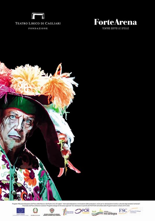 Rigoletto di Giuseppe Verdi. Programma di sala, lirica e di balletto 2017. Teatro Lirico di Cagliari - copertina