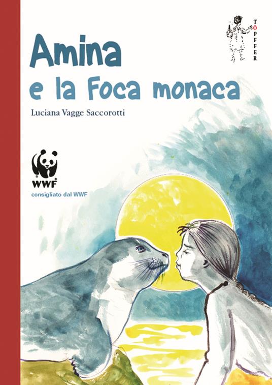 Amina e la foca monaca - Luciana Vagge Saccorotti - copertina