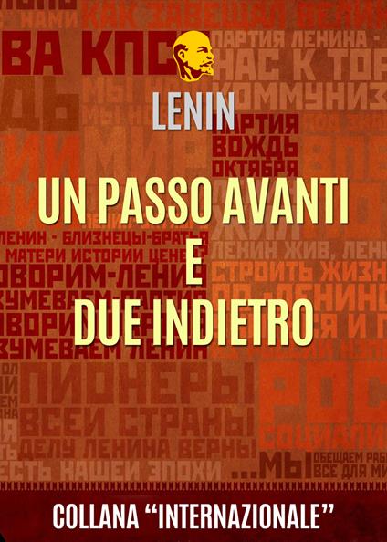 Un passo avanti e due indietro - Lenin - copertina