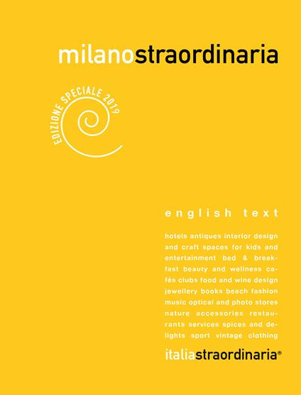 Milanostraordinaria 2019. Ediz. italiana e inglese - copertina