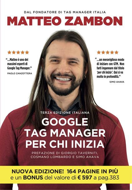 Google Tag Manager per chi inizia - Zambon Matteo - copertina